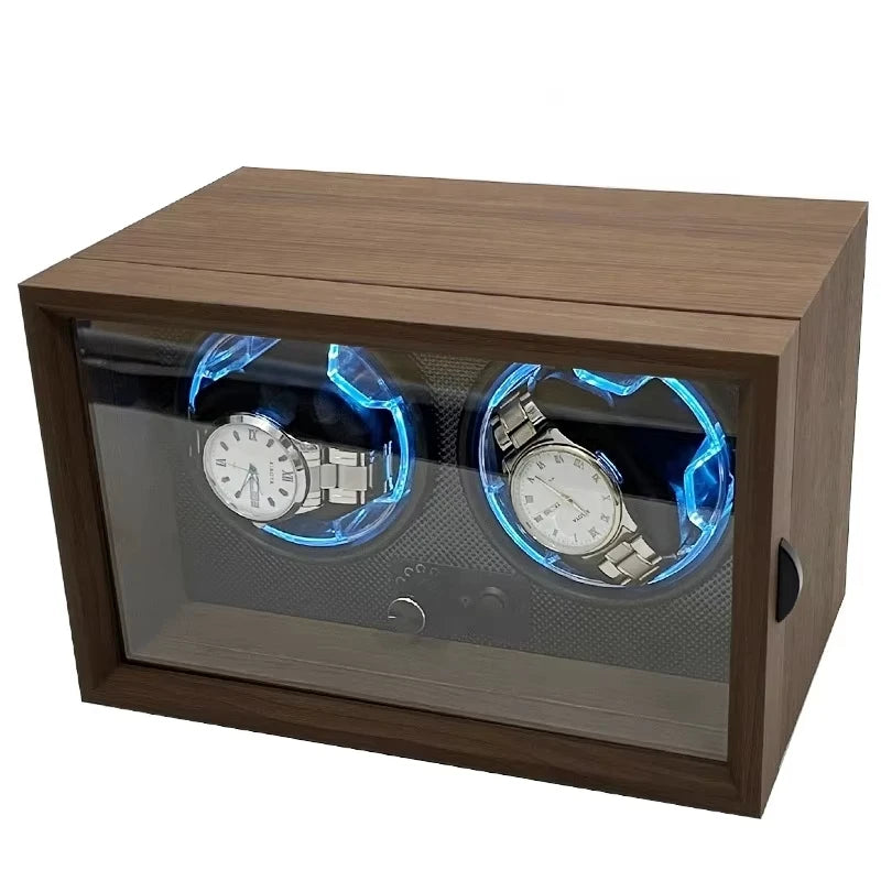 JM wooden watch holder