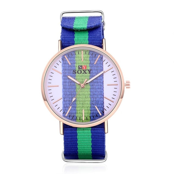SOXY nylon strap wrist watches