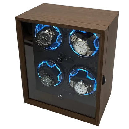 JM wooden watch holder